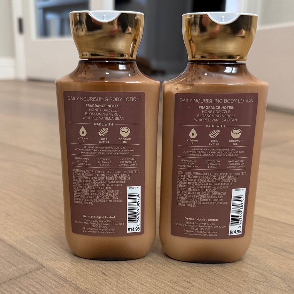 Bath & Body Works Whipped Honey & Vanilla Body Lotion - Brand New - Picture 4 of 6